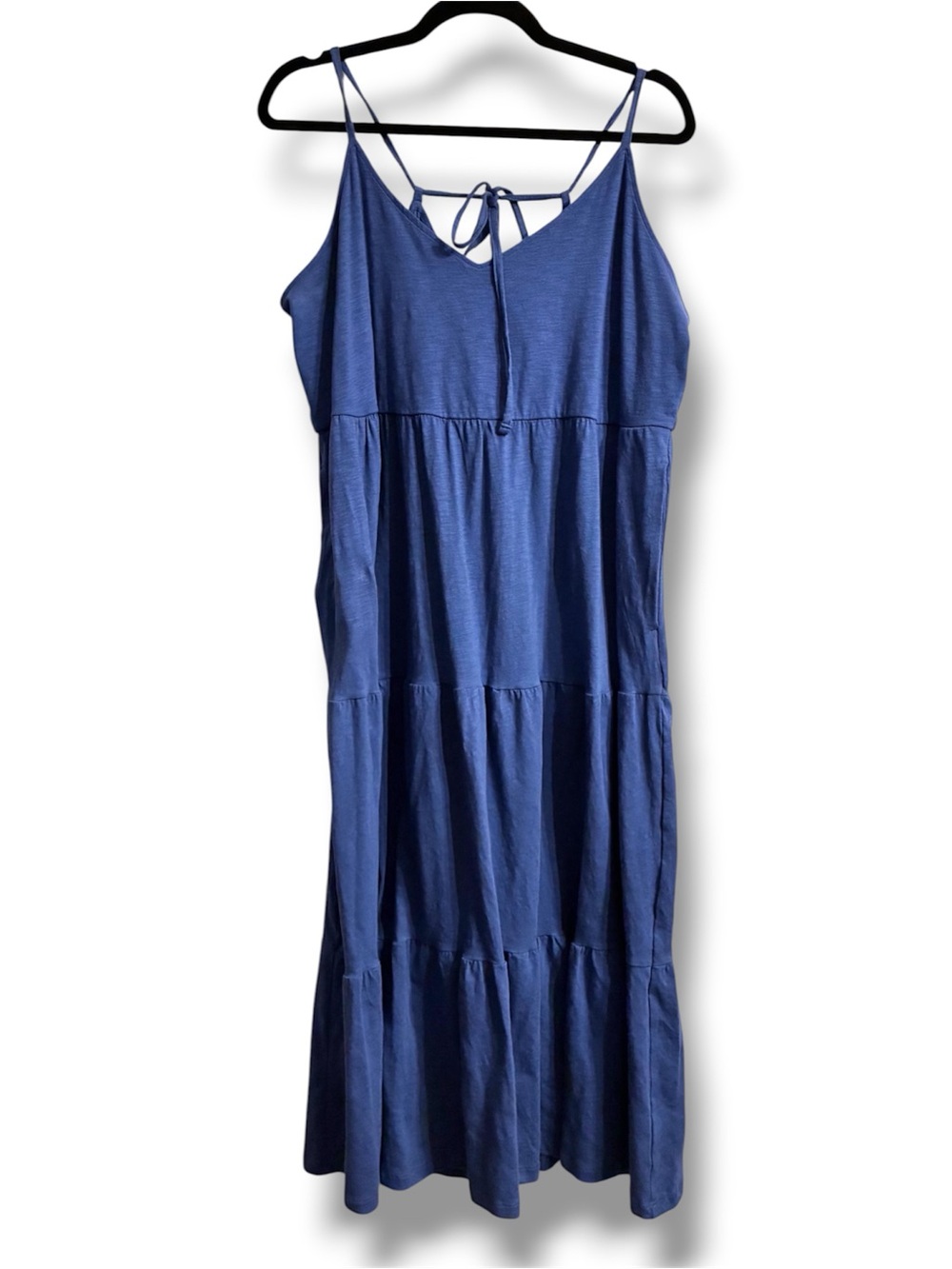 💙 Old Navy tiered maxi dress – XL